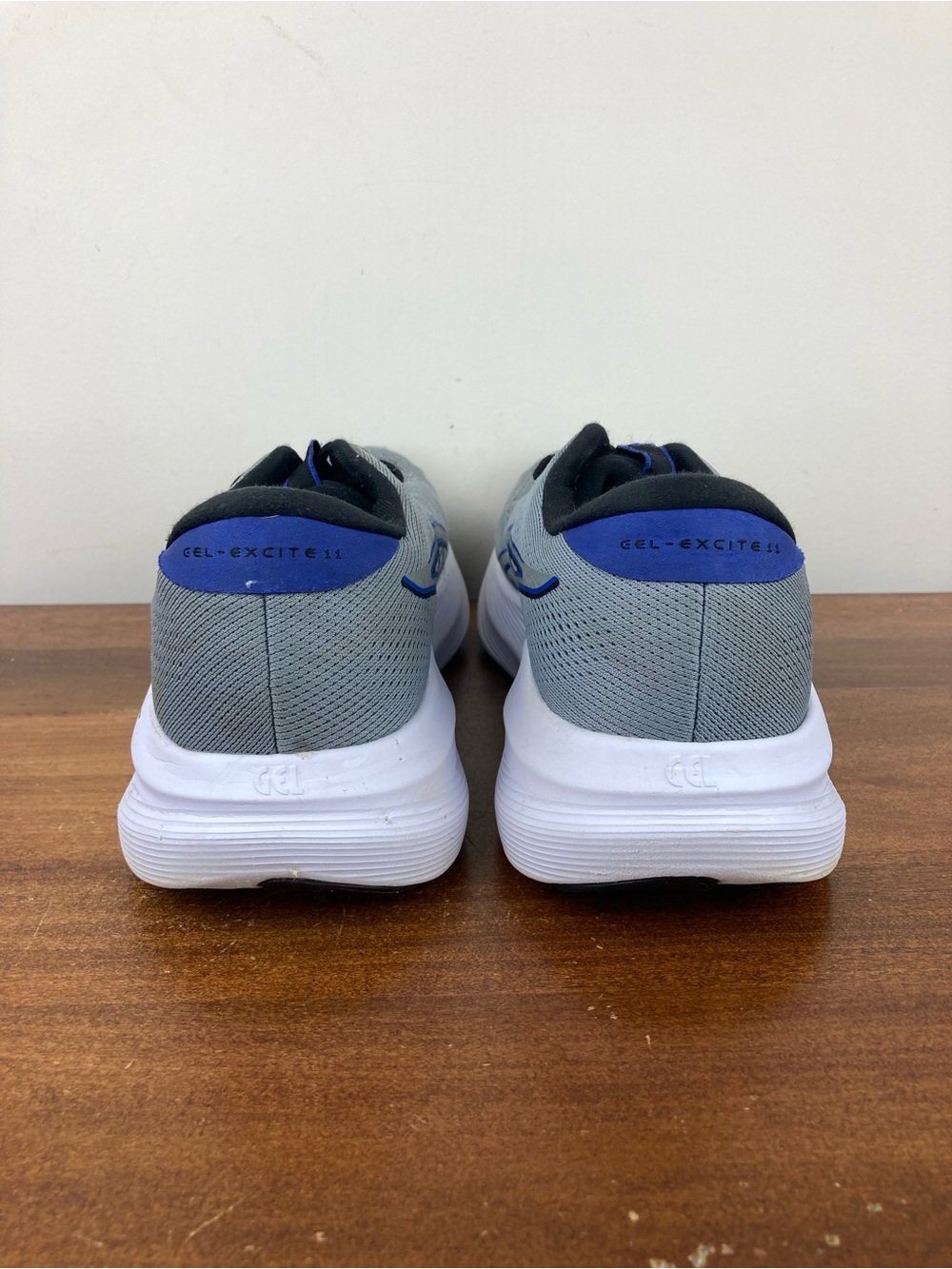 ASICS Gel Excite 11 Gray Blue Running Sneakers 1011C080 Men's Size 9.5. - Picture 5 of 12